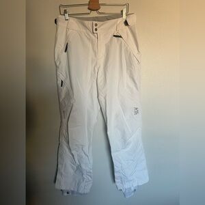 Mountain Hardwear white Ski pants size L